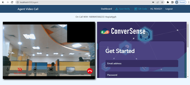 Contact Center Platforms - Agent will have an Option like Sharing Screen, Photo capture and Recording